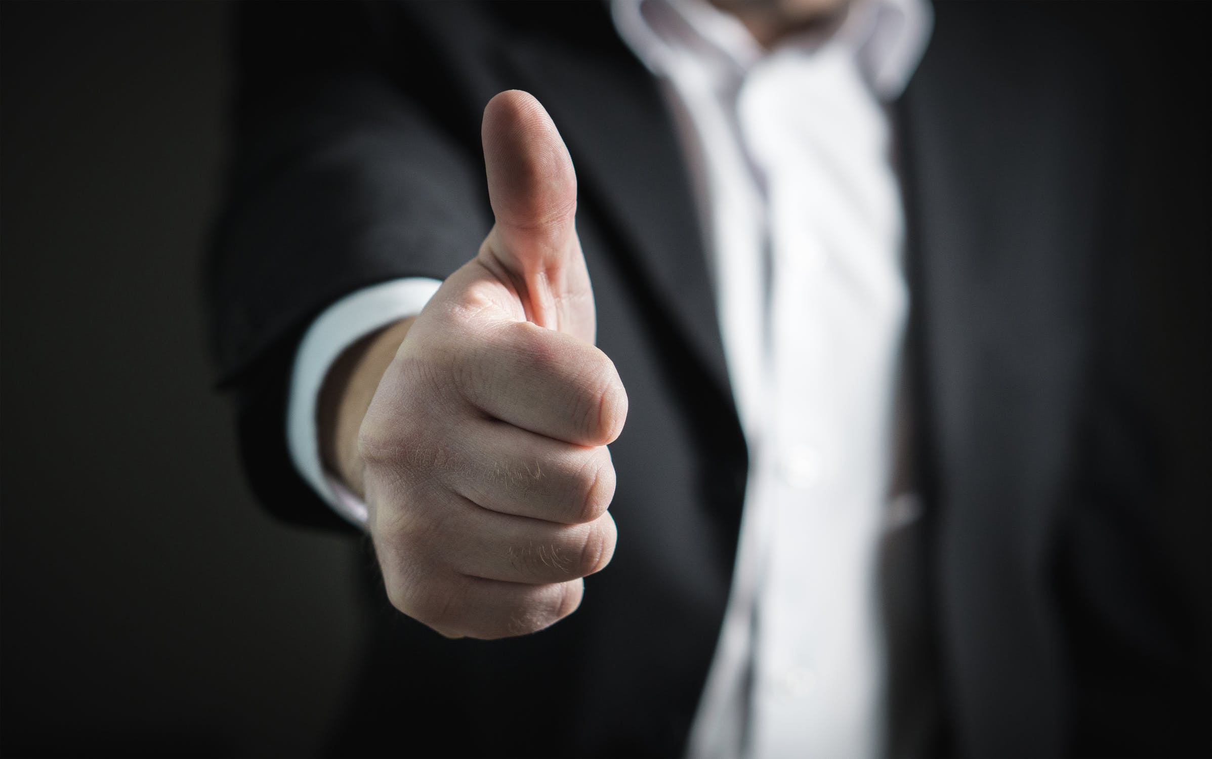 Daumen hoch für guten IT-Support